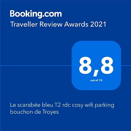 L'appartement Du Pont Vert - 3 Chb - 6 Pers - Proche Centre 特鲁瓦